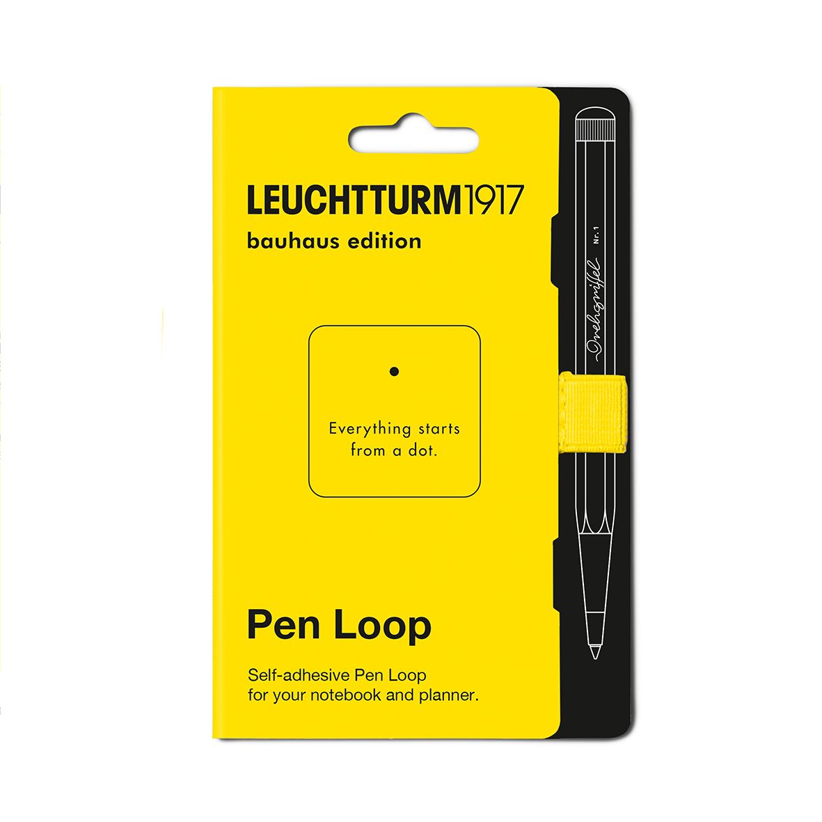 Portaboligrafo Pen Loop Leuchtturm1917 Bauhaus Lemon