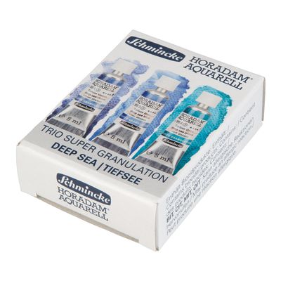 Acuarela Schmincke Horadam Super Granulation Set Deep Sea 3 x 5ml