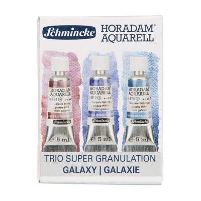 Acuarela Schmincke Horadam Super Granulation Set Galaxy 3 x 5ml