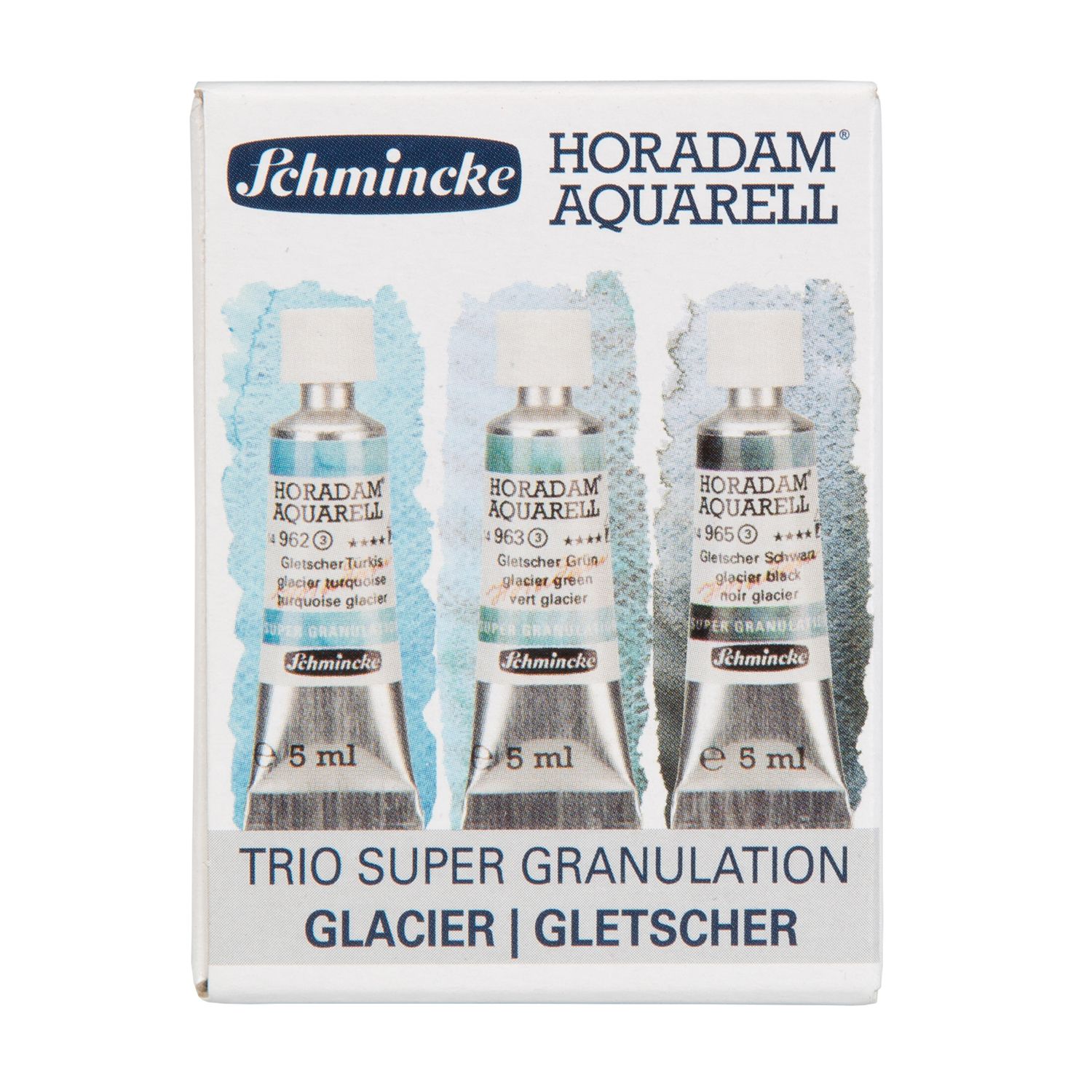 Acuarela Schmincke Horadam Super Granulation Set Glacier 3 x 5ml