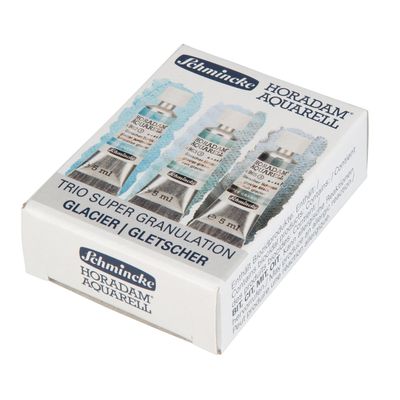 Acuarela Schmincke Horadam Super Granulation Set Glacier 3 x 5ml