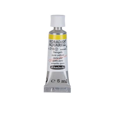 Acuarela Schmincke Horadam 5ml 216 Pure Yellow