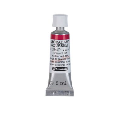 Acuarela Schmincke Horadam 5ml 354 Madder Red Dark