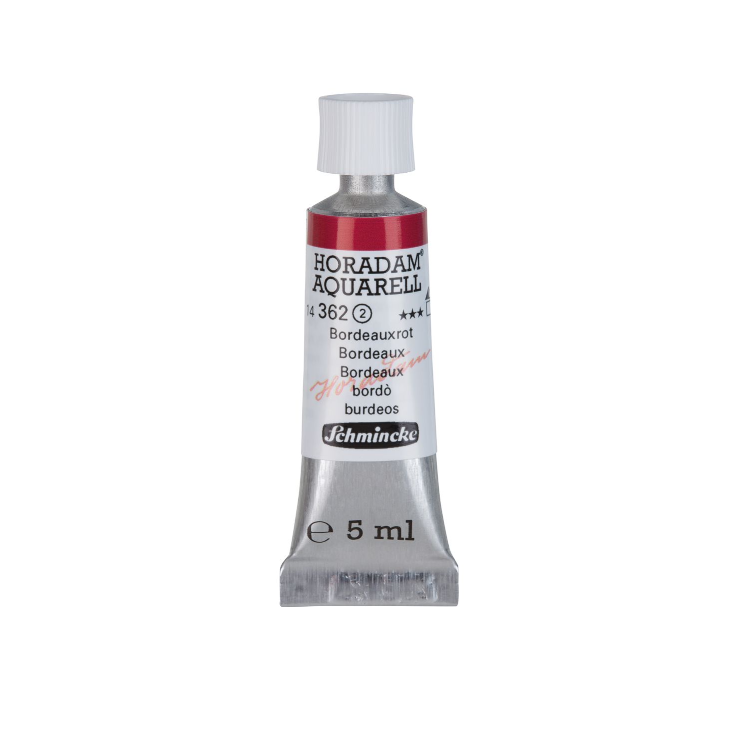 Acuarela Schmincke Horadam 5ml 362 Bordeaux