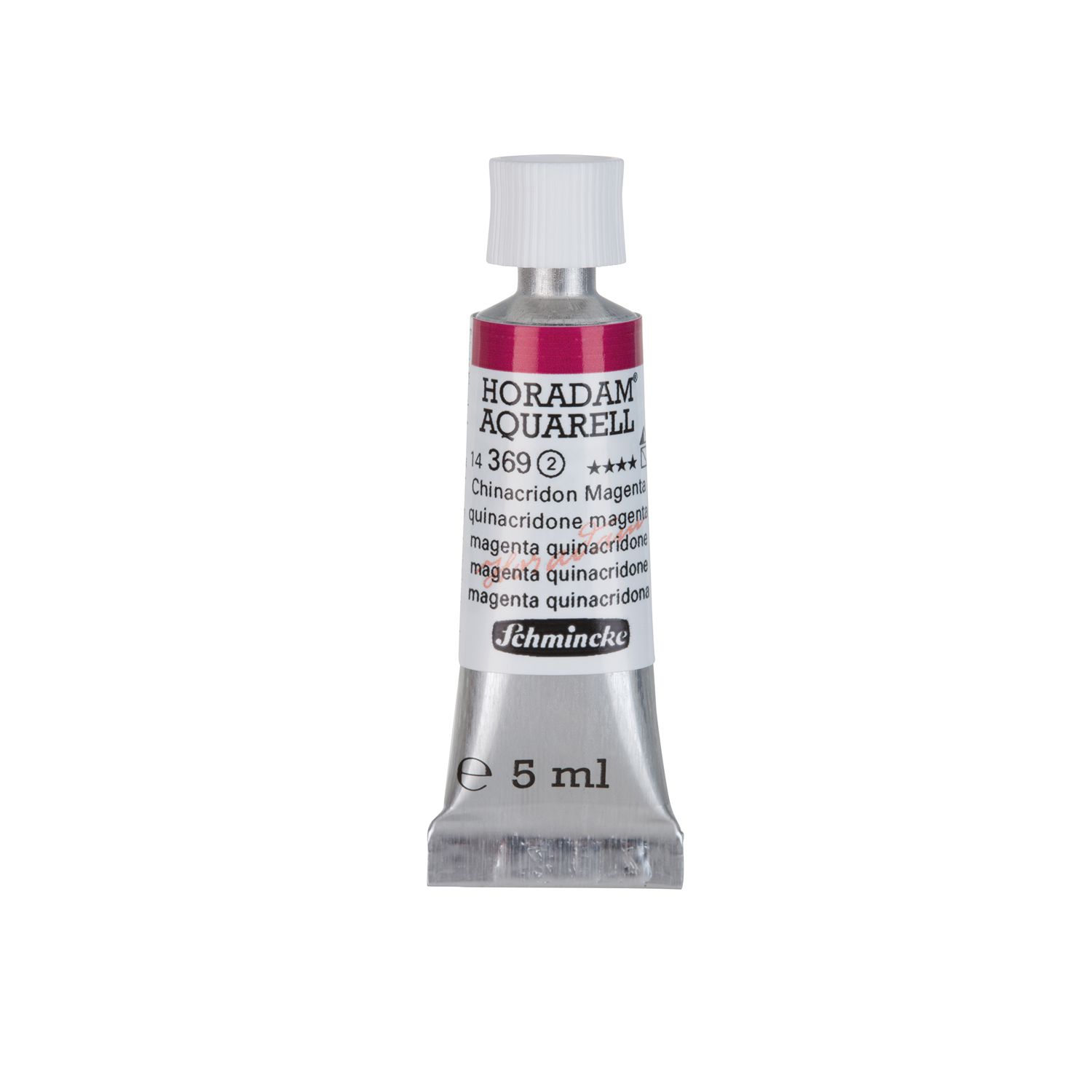Acuarela Schmincke Horadam 5ml 369 Quinacridone Magenta