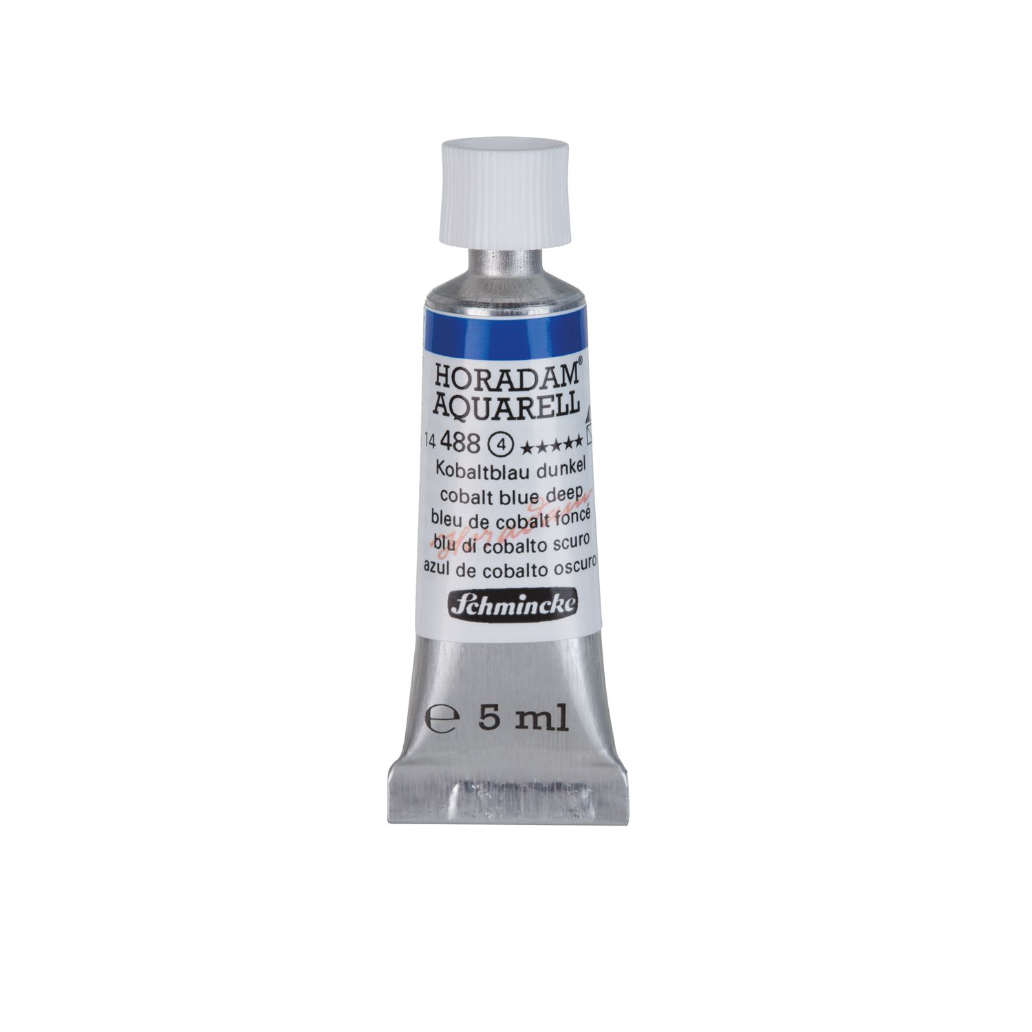 Acuarela Schmincke Horadam 5ml 488 Cobalt Blue Deep