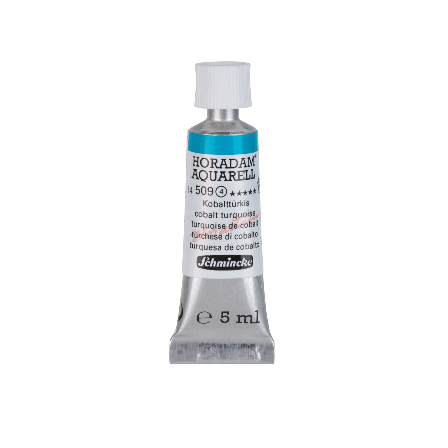 Acuarela Schmincke Horadam 5ml 509 Cobalt Turquoise