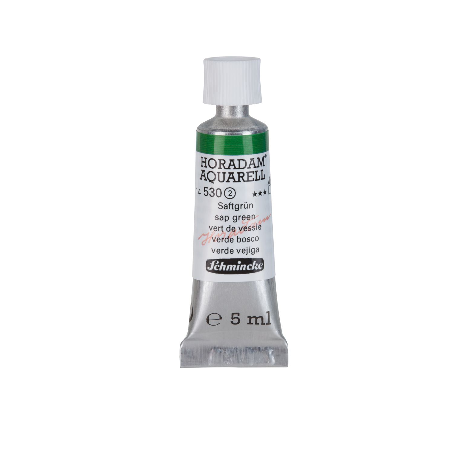 Acuarela Schmincke Horadam 5ml 530 Sap Green