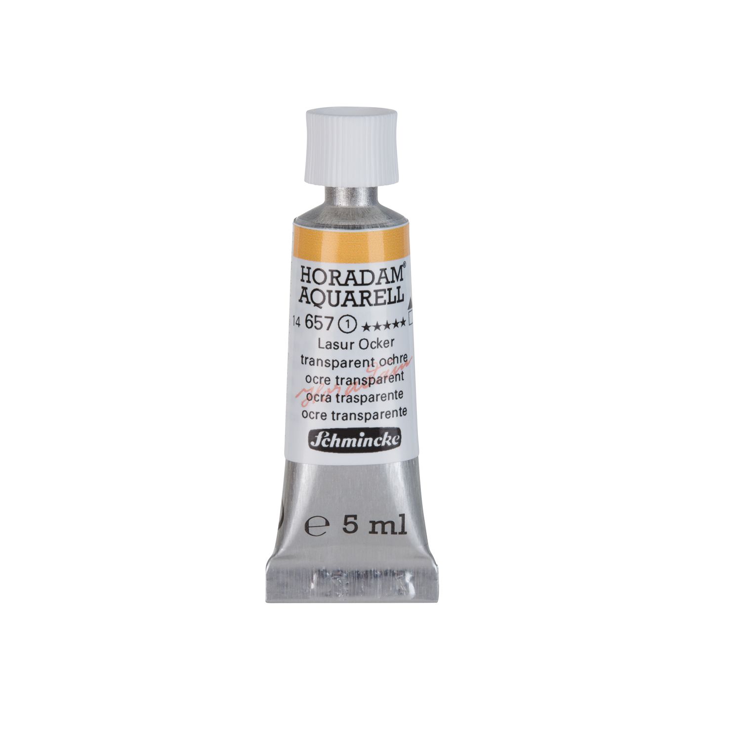 Acuarela Schmincke Horadam 5ml 657 Transparent Ochre