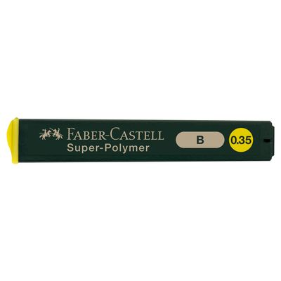 Minas 0.35mm Faber Castell, grado B
