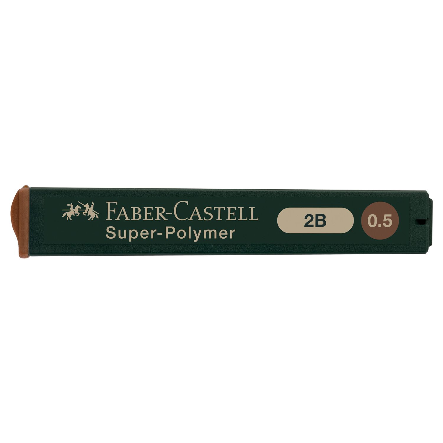 Minas 0.5mm Faber Castell, grado 2B