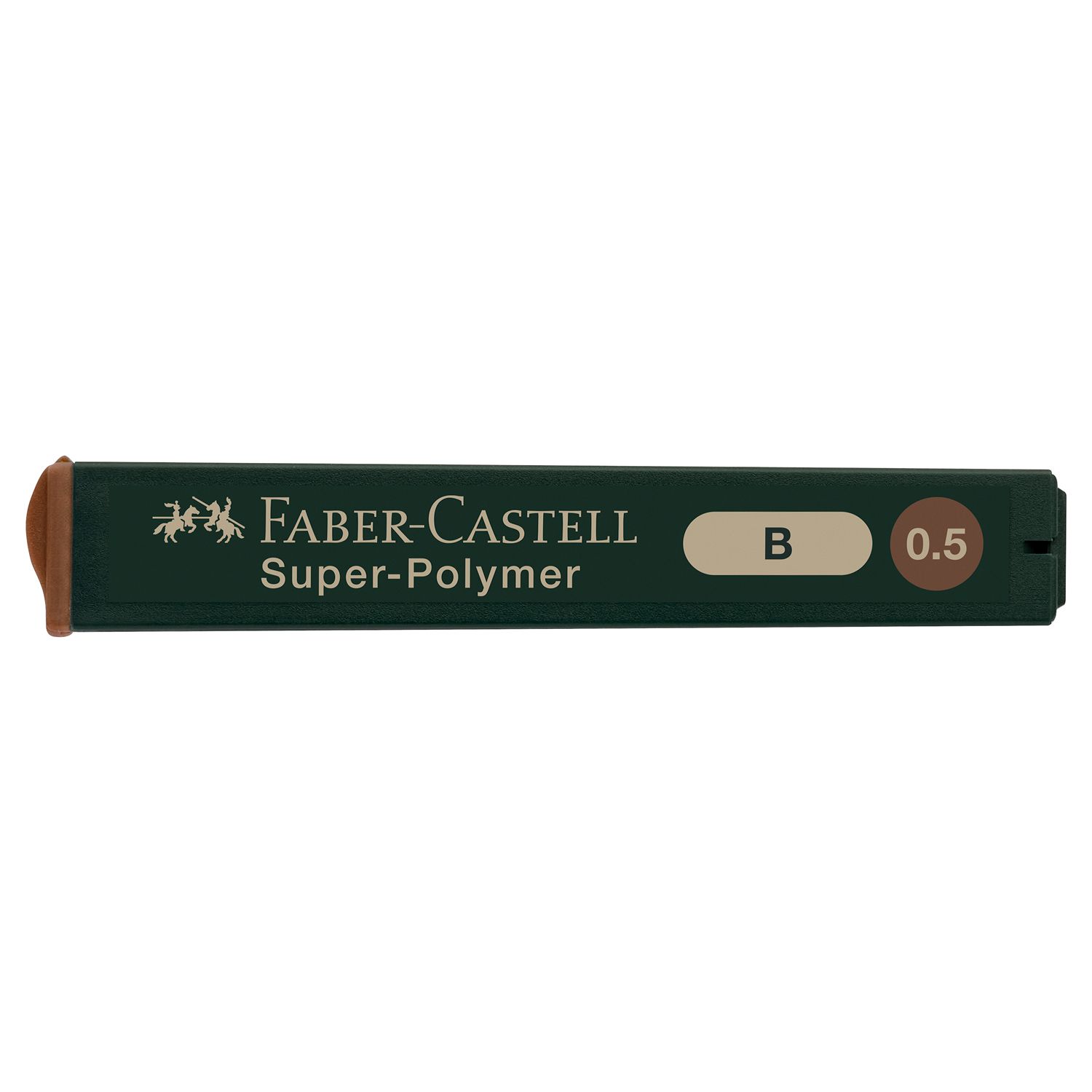 Minas 0.5mm Faber Castell, grado B