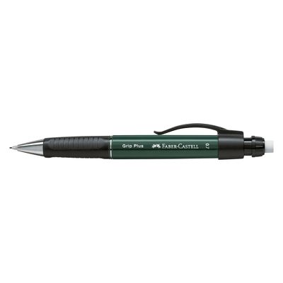 Portaminas 0.7mm Faber Castell Grip Plus, color verde