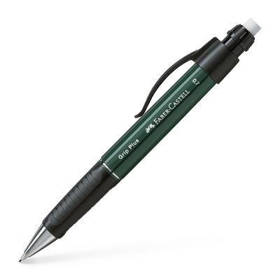 Portaminas 0.7mm Faber Castell Grip Plus, color verde