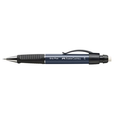 Portaminas 0.7mm Faber Castell Grip Plus, color azul