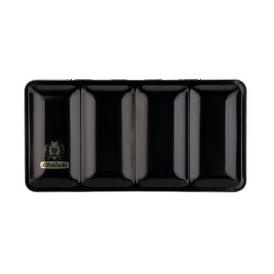 Caja metalica para acuarelas Schmincke, vacía para 18 tubos 5ml
