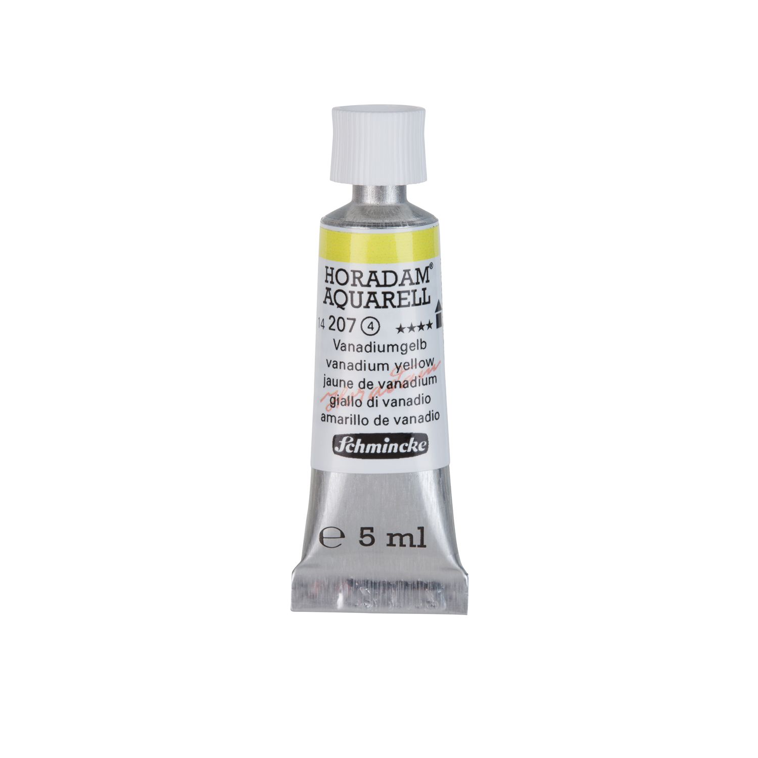 Acuarela Schmincke Horadam 5ml 207 Vanadium Yellow