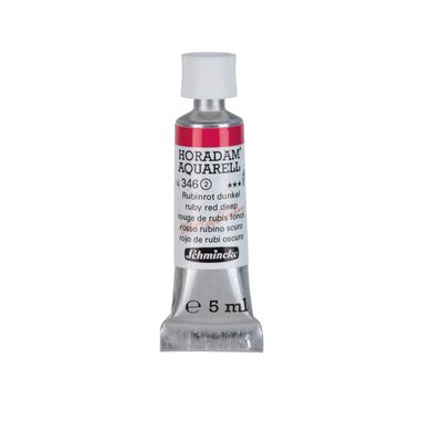 Acuarela Schmincke Horadam 5ml 346 Ruby Red Deep