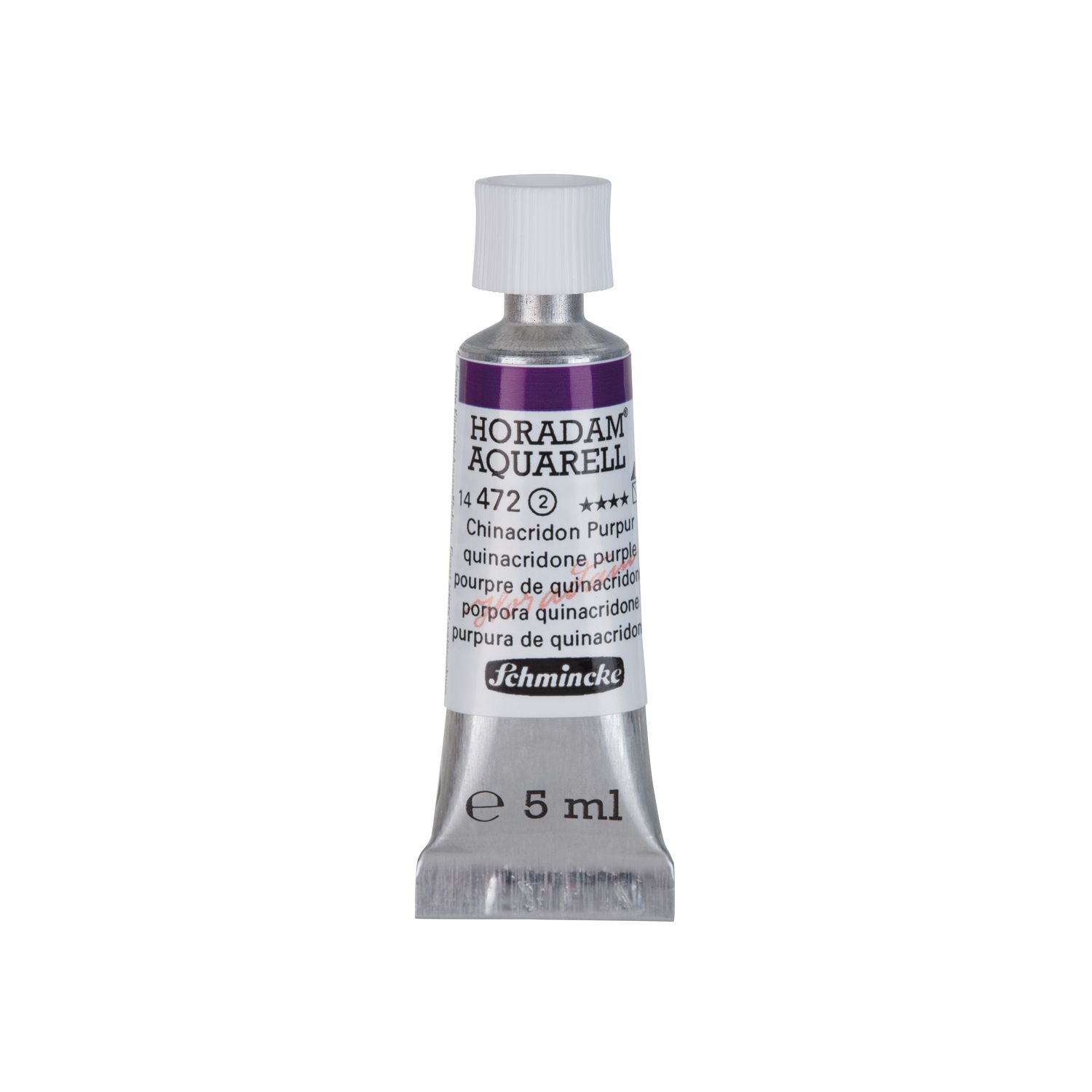 Acuarela Schmincke Horadam 5ml 472 Quinacridone Purple