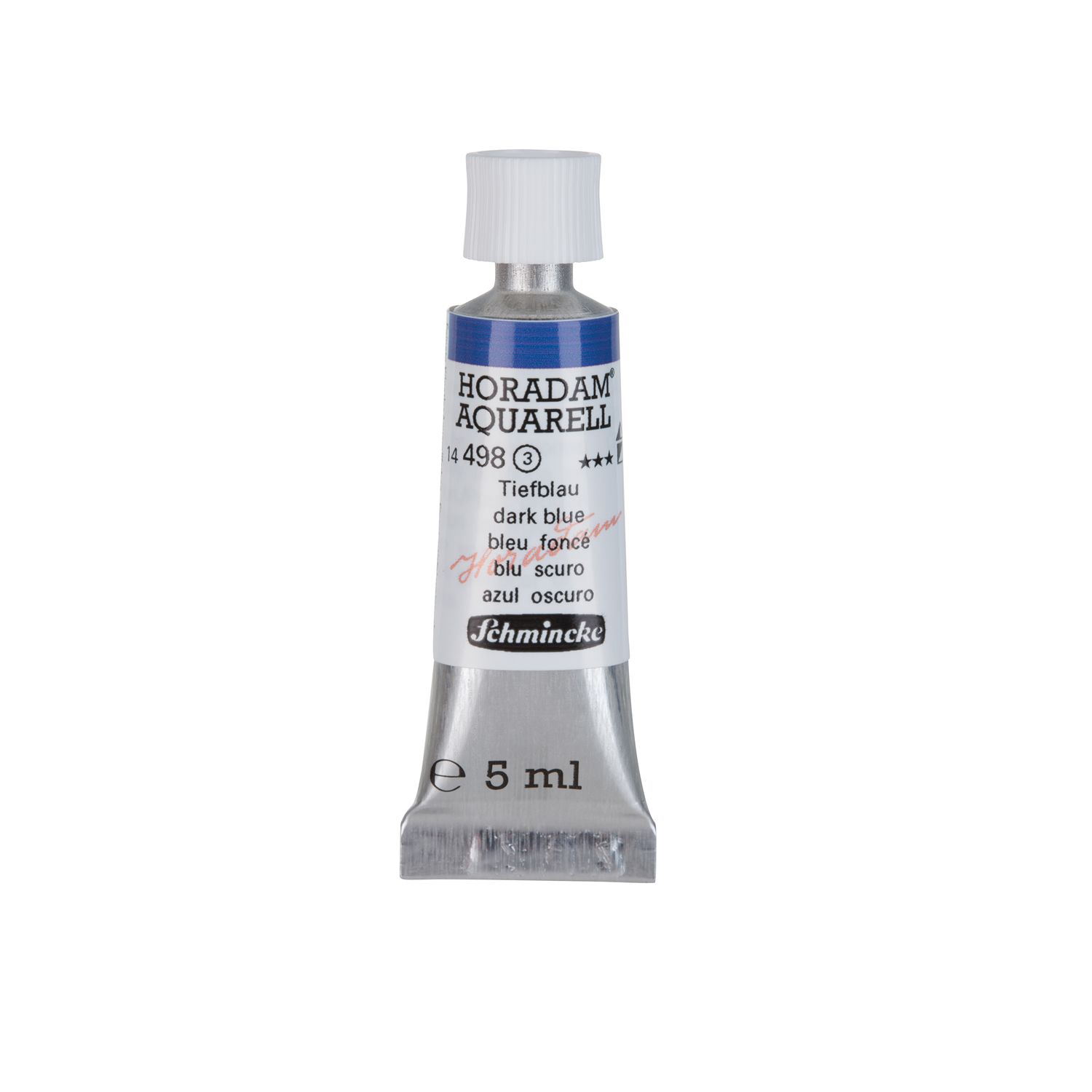 Acuarela Schmincke Horadam 5ml 498 Dark Blue