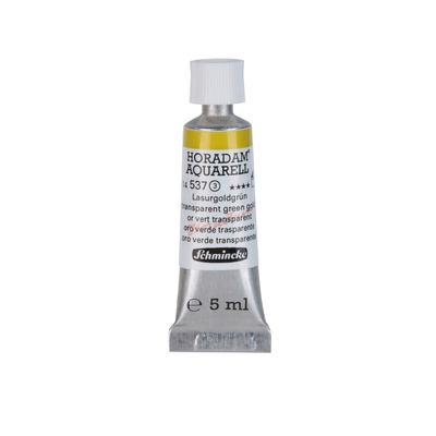 Acuarela Schmincke Horadam 5ml 537 Transparent Green Gold