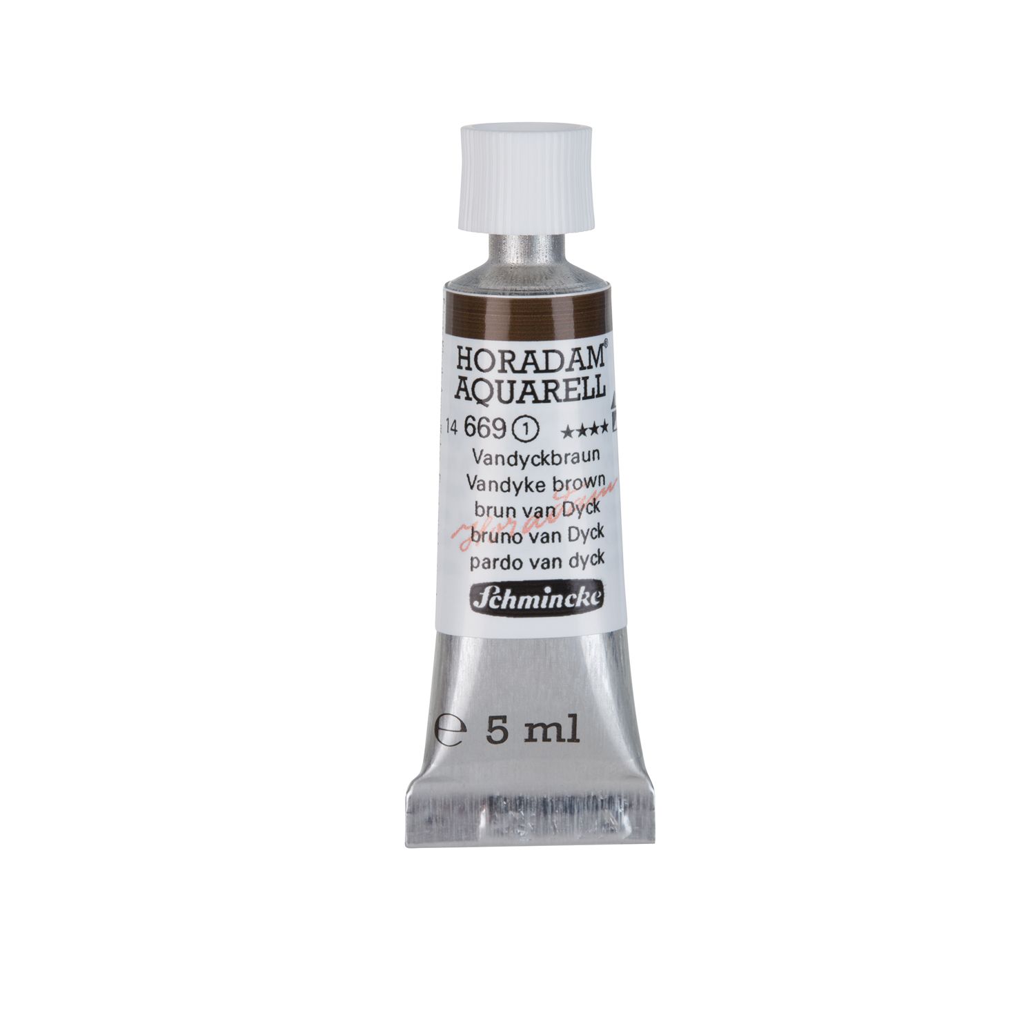 Acuarela Schmincke Horadam 5ml 669 Vandyke Brown