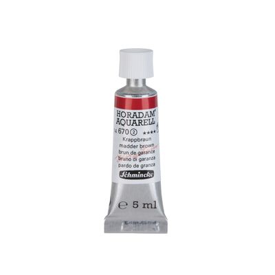 Acuarela Schmincke Horadam 5ml 670 Madder Brown