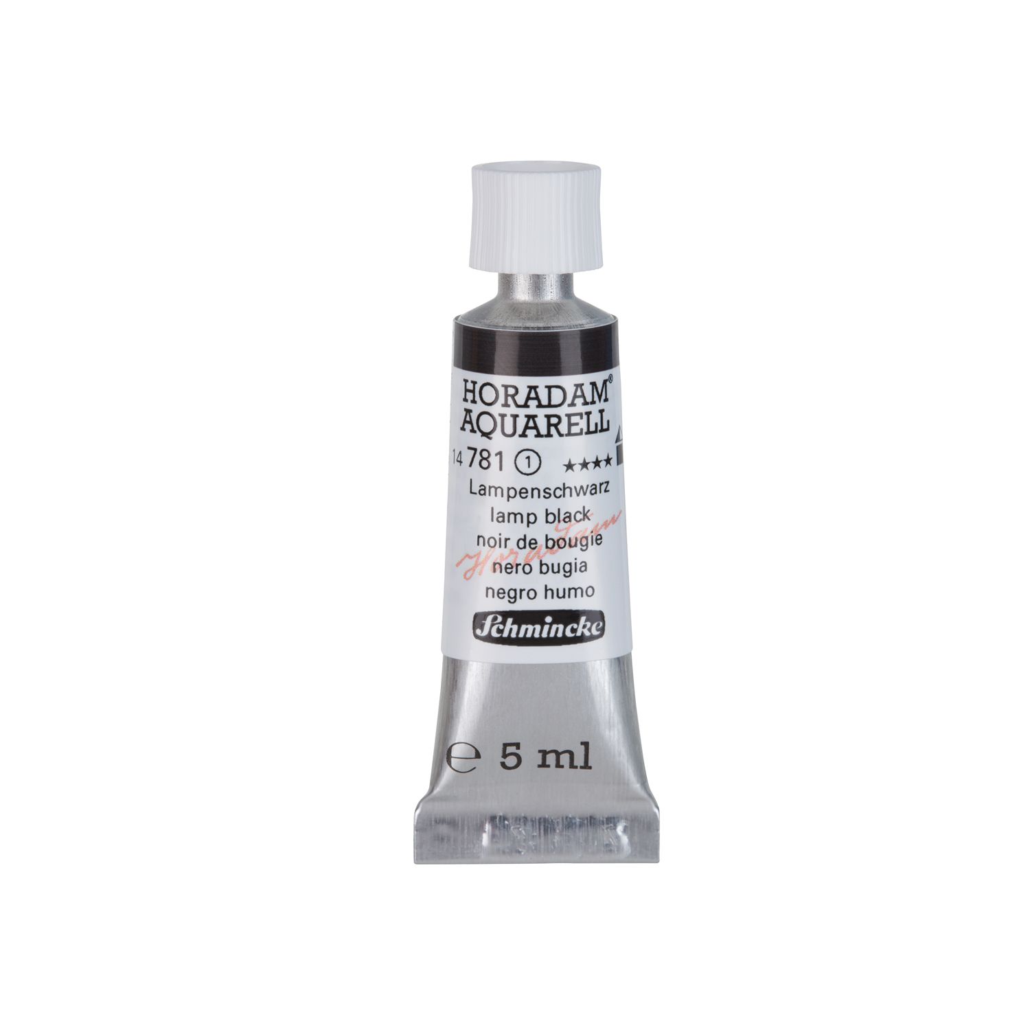 Acuarela Schmincke Horadam 5ml 781 Lamp Black