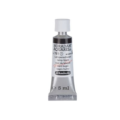 Acuarela Schmincke Horadam 5ml 781 Lamp Black