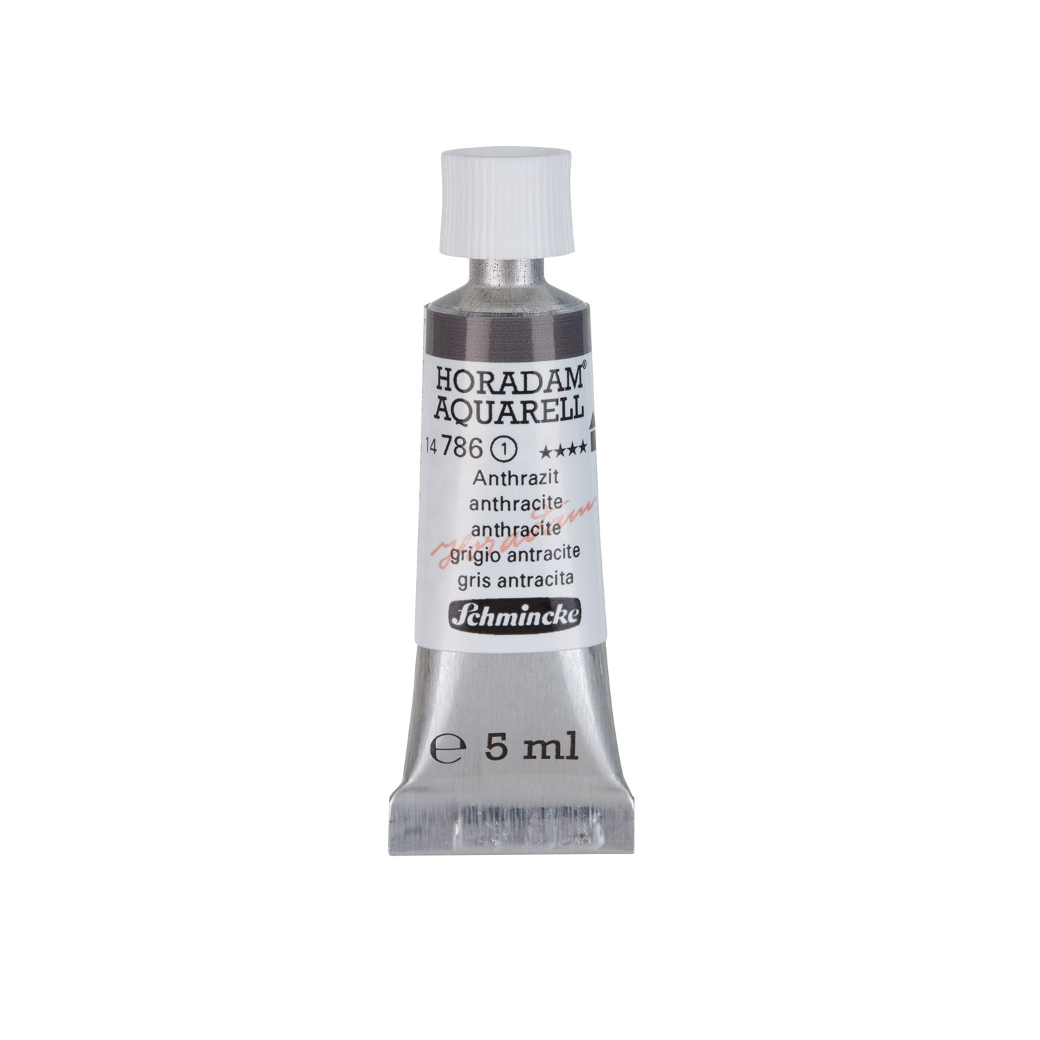 Acuarela Schmincke Horadam 5ml 786 Anthracite