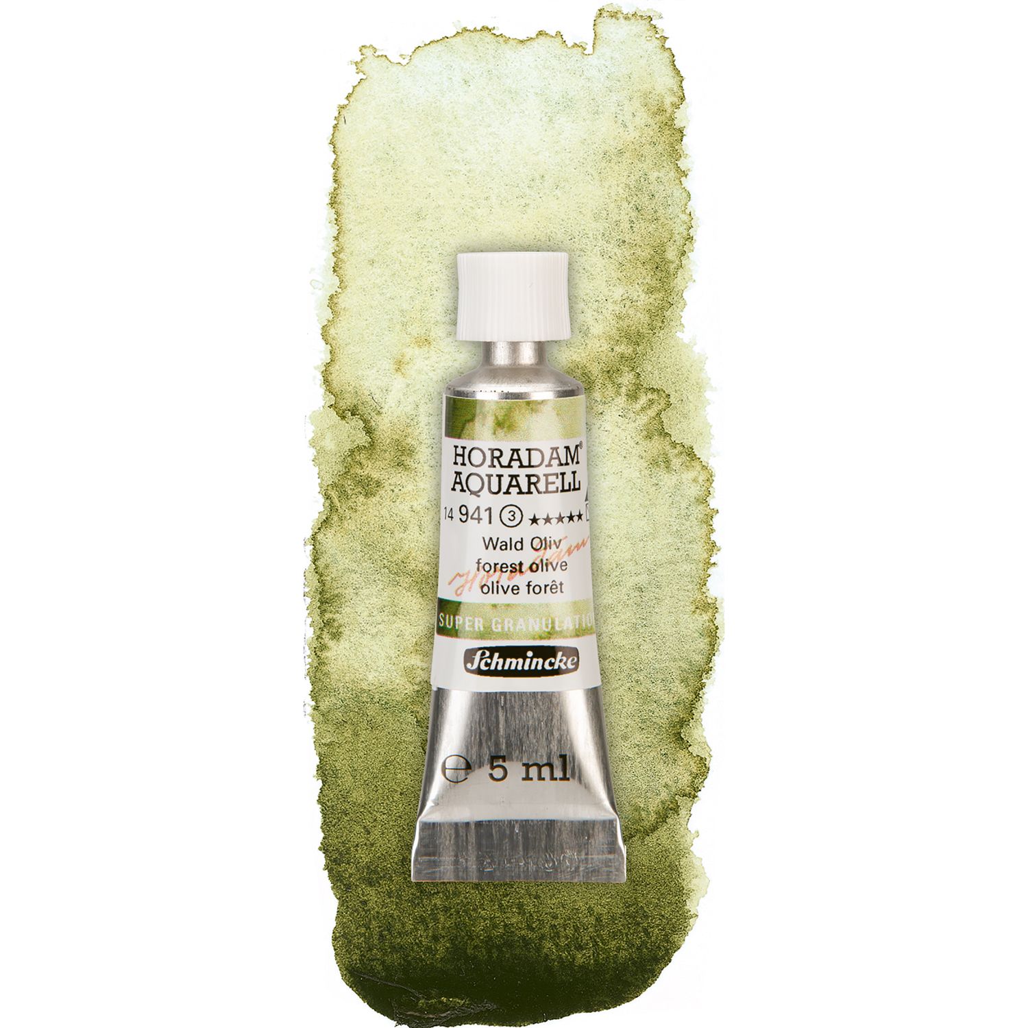 Acuarela Schmincke Horadam 5ml 941 Forest Olive Super Granulation
