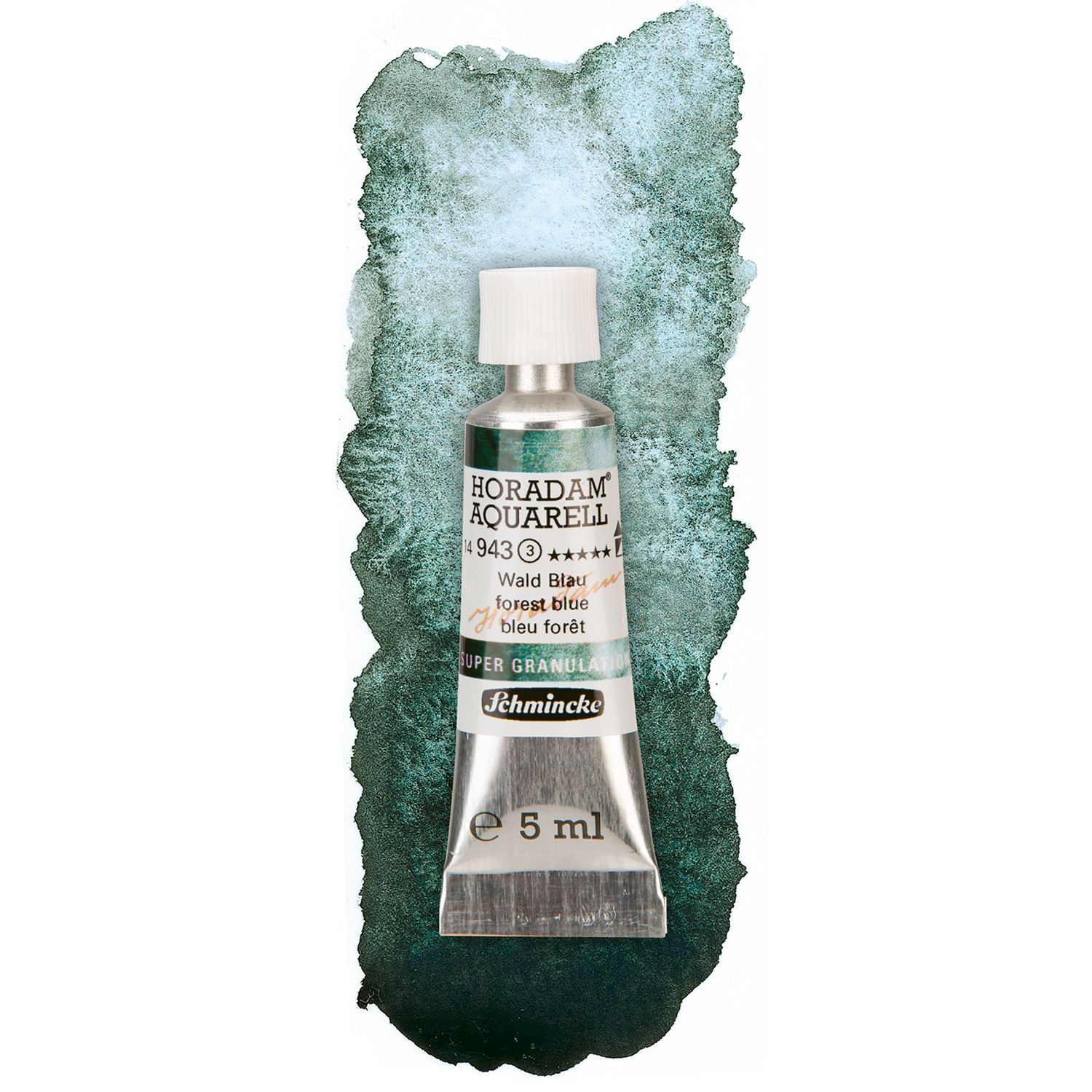 Acuarela Schmincke Horadam 5ml 943 Forest Blue Super Granulation