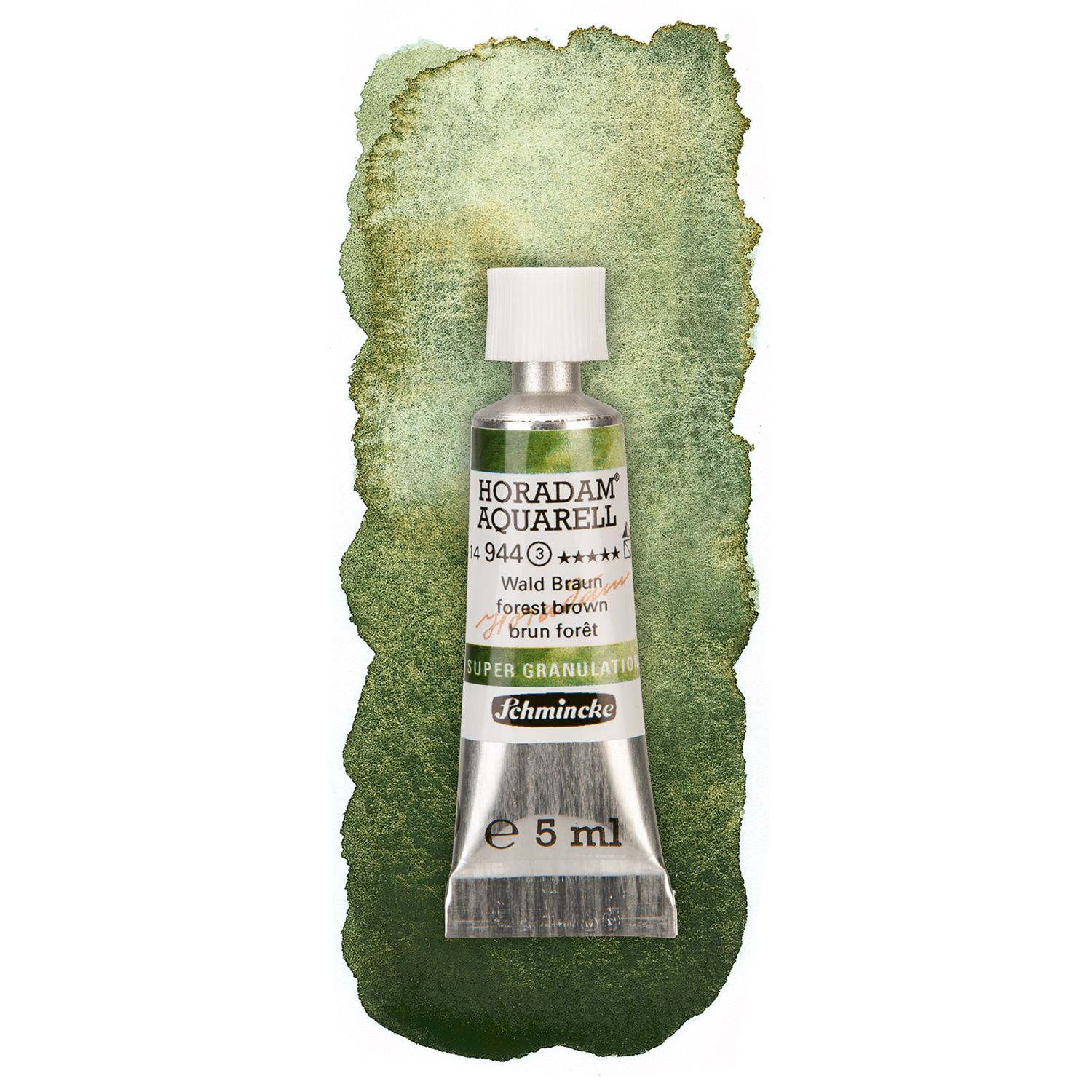 Acuarela Schmincke Horadam 5ml 944 Forest Brown Super Granulation