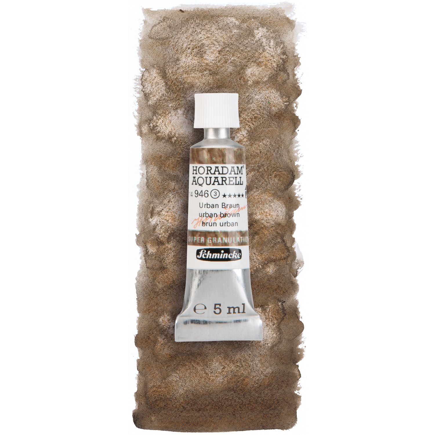 Acuarela Schmincke Horadam 5ml 946 Urban Brown Super Granulation