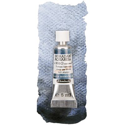 Acuarela Schmincke Horadam 5ml 955 Deep Sea Black Super Granulation