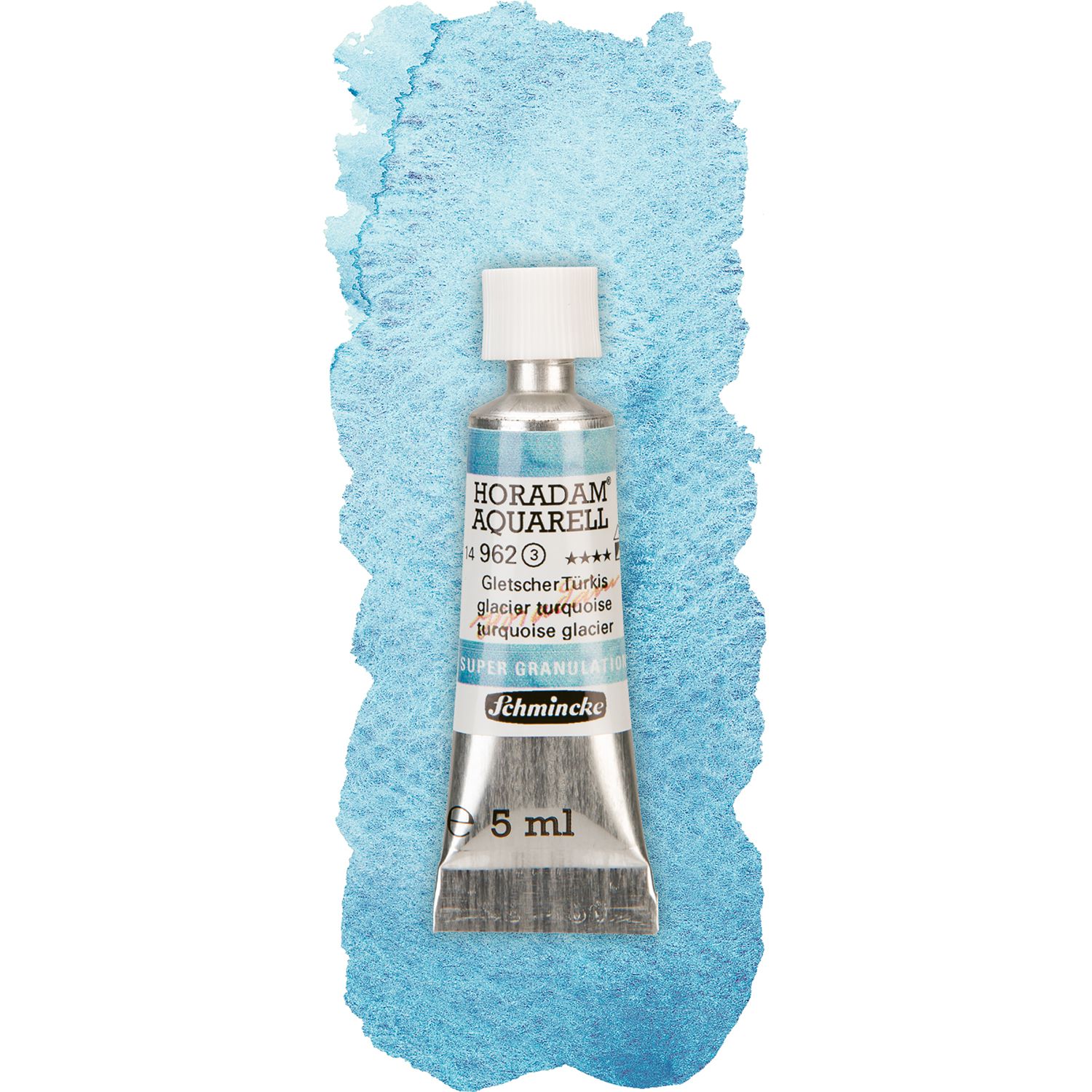 Acuarela Schmincke Horadam 5ml 962 Glacier Turquoise Super Granulation