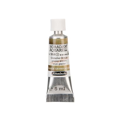 Acuarela Schmincke Horadam 5ml 964 Glacier Brown Super Granulation