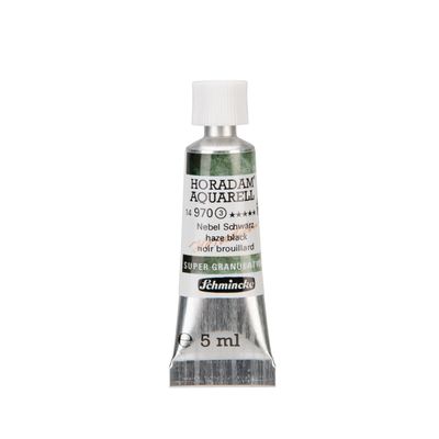 Acuarela Schmincke Horadam 5ml 970 Haze Black Super Granulation