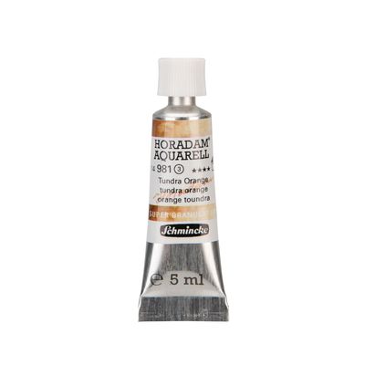 Acuarela Schmincke Horadam 5ml 981 Tundra Orange Super Granulation