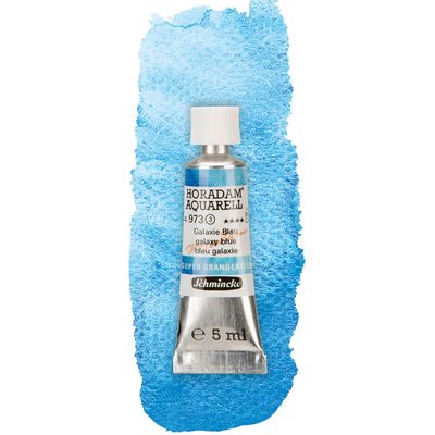 Acuarela Schmincke Horadam 5ml 973 Galaxy Blue Super Granulation
