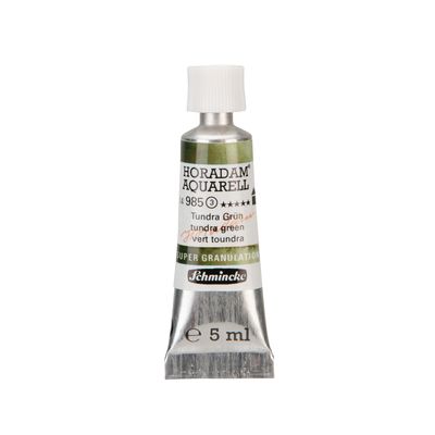 Acuarela Schmincke Horadam 5ml 985 Tundra Green Super Granulation