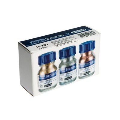 Aqua Bronze Schmincke 3 colores de 20ml
