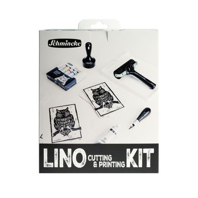 Pintura Schmincke LinoPrint Juego Cutting &amp; Printing