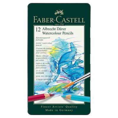 Lapiz Faber Castell Albrecht Durer Watercolour 12 colores