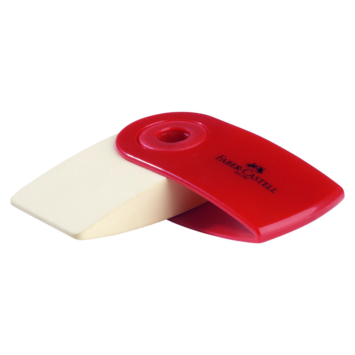 Borrador Faber Castell Sleeve Mini rojo/azul