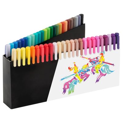 Marcador Faber Castell Black Edition Brush Pen, 50 colores