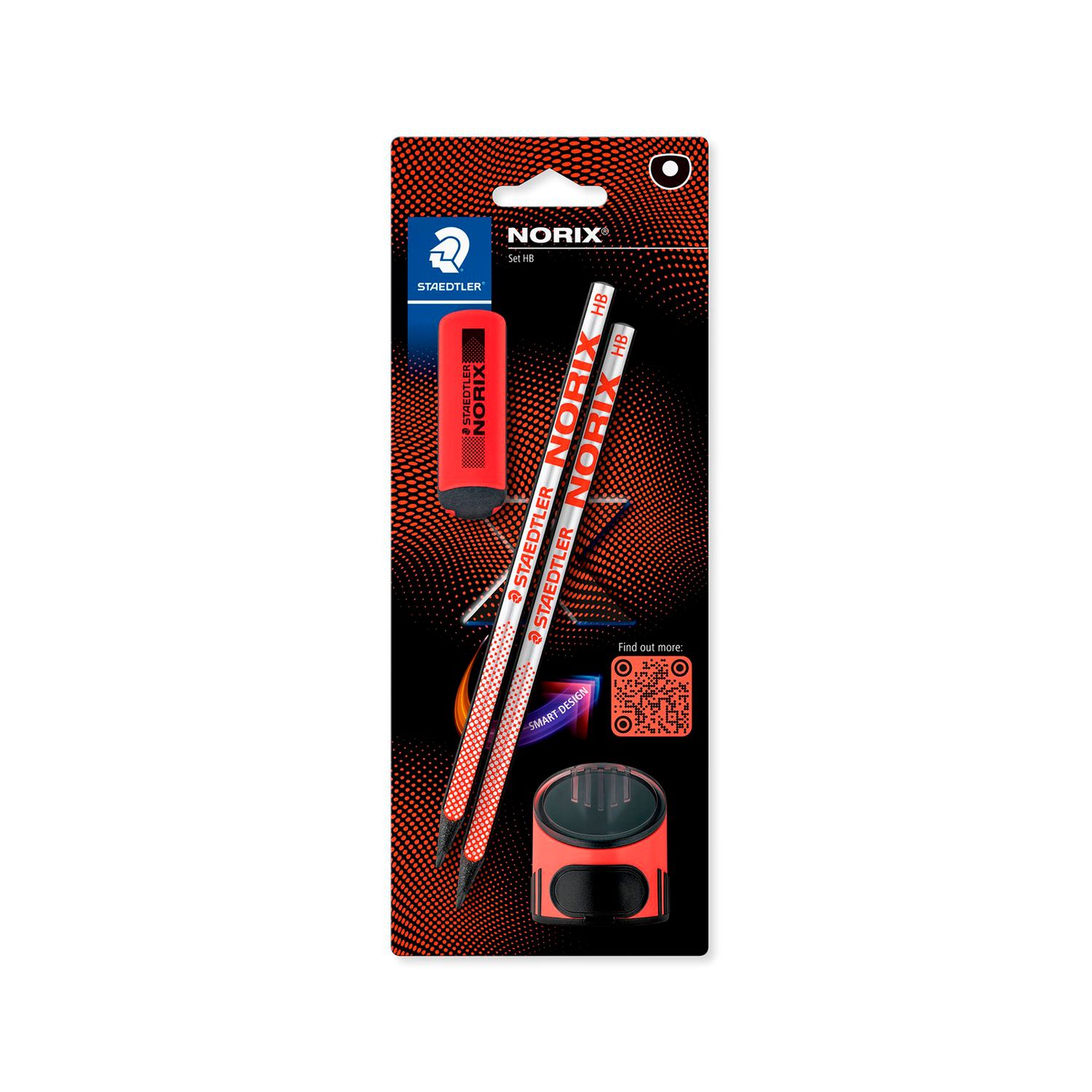 Lapiz Staedtler Norix 181 Set BC Rojo