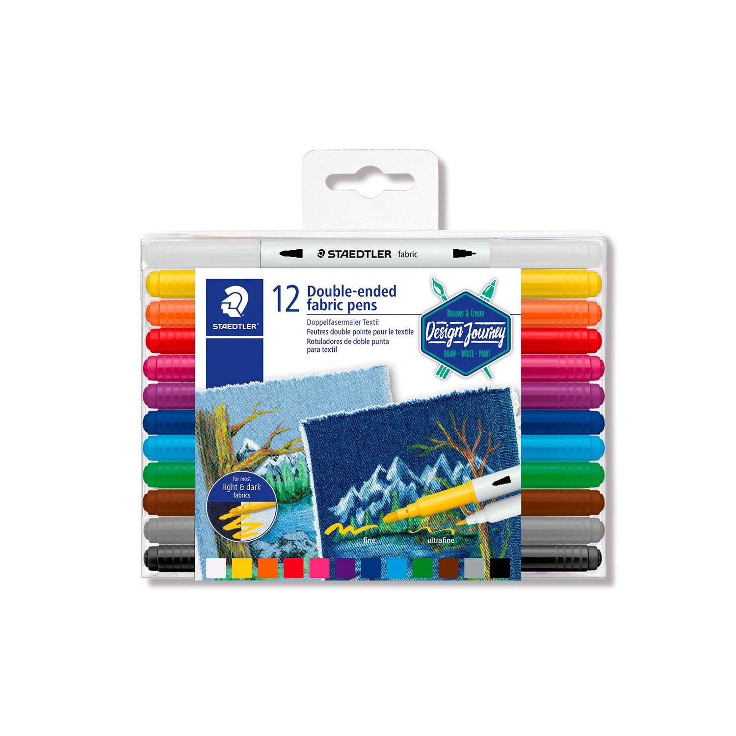 Marcador Staedtler Para Ropa Fabric Pen