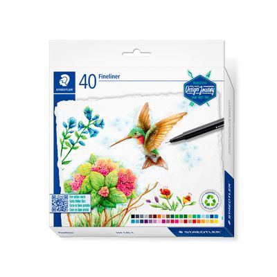 Marcador Staedtler Triplus Fineliner 40 Colores