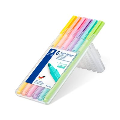 Marcador Staedtler Triplus Highlighter 6 Colores